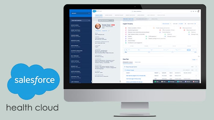 Deploying salesforce health cloud solutions in a time of social distancing